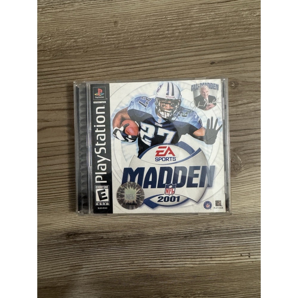 Madden NFL 2001 PS1 PlayStation 1 CIB Complete Tested Working EA Sports
